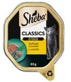 Sheba, 18 + 4 gratis! 22 x 85 g Megapack Sheba Schale - Classics in Pastete Geflügel Cocktail
