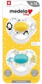Medela Baby Schnuller Original Unisex 6-18 Monate (2 Stk)