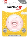 Medela Baby Schnuller Soft Silicone Girl 0-6 Monate (1 Stk)