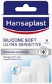 Hansaplast, Hansaplast SILICONE SOFT ULTRA SENSITIVE Pflaster (8 Stk)