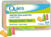 Quies Lärmgehörschutzkugeln Schaumstoff (6 Stück)