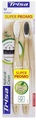 Trisa Natural Clean Holzzahnbürste medium DUO (2 Stück)