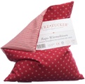 HERZ ZUCKER, HERZ ZUCKER Raps-Wärmekissen 26x21cm Sternchen rot (1 Stück)