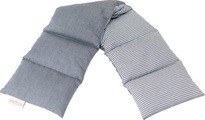 HERZ ZUCKER, HERZ ZUCKER Raps-Wärmekissen 7-Kammern 65x18cm grau (1 Stück)