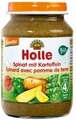Holle Spinat mit Kartoffeln demeter Bio (190 g)