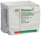 Vliwasoft Vliesstoffkompressen 10x10cm 4-lagig (100 Stück)