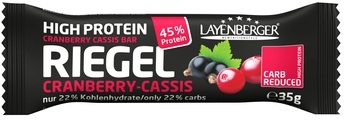 Layenberger, Layenberger® LowCarb Protein Riegel Cranberry-Cassis