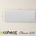 ecoheat Classic Infrarotheizungen (Leistung: 550 Watt)