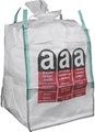 Big Bag Boden geschlossen feuchtigkeitsdichtes Gewebe, VE 18 Stk, mit Asbestaufdruck