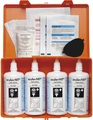 Erste-Hilfe-Set Augen-Sofortspülung in Kunststoffbox mit Wandhalterung, VE 4 Stk