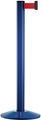 Gurtpfosten Aluminium, blau Gurtfarbe Rot