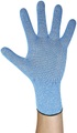 Schnittschutzhandschuhe, lebensmittelecht blau, VE 6 Stk Größe 10