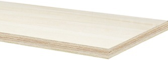 Multiplex-Arbeitsplatte für 1 Unterschrank Breite 680 mm