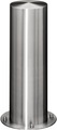 Edelstahl-Sperrpfosten Ø 205 mm, Flachkopf zum Aufdübeln, Höhe 900 mm