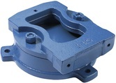 Drehteller für Schraubstöcke LEINEN Junior blau, für Backenbreite 150 mm
