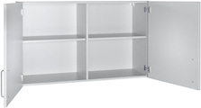 Labor-Hängeschrank 2 Flügeltüren BxTxH 900 x 400 x 750 mm