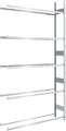 Reifenregal Regalhöhe 3000 mm Anbauregal, BxT 1510 x 435 mm