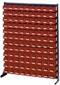 Lagerregal, Breite 1020 mm ohne Sichtlagerkästen HxT 1320 x 200 mm