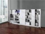 FINO - Büroregal 2 Fachböden, Breite 406 mm weiß