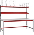 undefined, Komplett-Packstation mit Magazin- und Ablageboard HxBxT 780 x 2000 x 900 mm