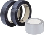 Polypropylen-Umreifungsband Kern-Ø 406 mm, VE 2 Rollen 13 mm breit, Bandlänge 3000 m