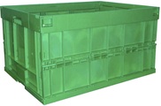 Faltbox aus Polypropylen Inhalt 200 l, ohne Deckel grün