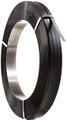 Stahlband, schwarz lackiert Kern-Ø 400 mm Bandbreite 19 mm, Bandlänge 650 m