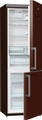 Gorenje Kühl-Gefrier-Kombination RK6193LCH, 322 l, Chocolate, DynamicCooling, FreshZone, CrispZone, A+++