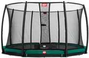 Berg, Berg Gartentrampolin InGround Favorit inkl. Sicherheitsnetz Deluxe 430 cm