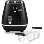 DeLonghi Distinta Moments Toaster - Schwarz
