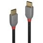 LINDY USB 2.0 Anschlusskabel [1x USB-C™ Stecker - 1x USB-C™ Stecker] 2 m Schwarz