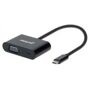 Manhattan, Manhattan 153430 - USB-C auf VGA-Konverter mit PD-Ladeport