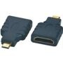 M-Cab HDMI - micro HDMI m/f HDMI microHDMi Schwarz Kabelschnittstellen-/adapter