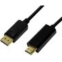 Logilink CV0128 - DisplayPort-Kabel 1.2 zu HDMI 1.4 - 3m