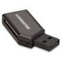 Manhattan 101677 USB 2.0 Schwarz Kartenleser