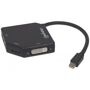 Manhattan DisplayPort / VGA / HDMI / DVI Adapter [1x Mini-DisplayPort Stecker - 1x VGA-Buchse, HDMI-Buchse, DVI-Buchse