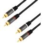 Logilink, Logilink CA1209 - Audiokabel 2x Cinch - 2x Cinch RCA 10m - Schwarz