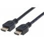 Manhattan HDMI-Kabel 4k@60Hz CL3 zert. geschirmt 1m
