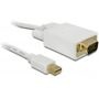 DeLock Mini-DisplayPort - VGA Kabel. 5m