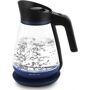 Emerio, Emerio WK-111898.5 -Wasserkocher - schwarz/blau/glas