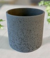Keramik-Übertopf ø 17 cm 'schwarz'