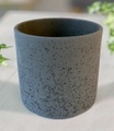 undefined, Keramik-Übertopf ø 17 cm 'schwarz'