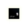 Sigel Glassboard LED artverum Schwarz