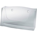 Sigel, Sigel Wand-Prospekthalter acrylic LH118 Transparent DIN A4 quer Anzahl der Fächer 1 1 St. (B x H x T) 330 x 172 x 55 mm