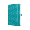 Sigel Jolie® aqua green JN103 Notizbuch liniert Türkis Anzahl der Blätter: 174 DIN A5