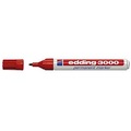 Edding Permanentmarker edding 3000 Rot wasserfest: Ja 4-3000-1-1002