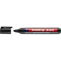 Edding Permanentmarker edding 330 Schwarz wasserfest: Ja 4-330001