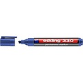 Edding 4-330003 Permanentmarker Blau wasserfest: Ja