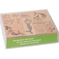 HEYDA Stempel-Set Mermaid 12x10x3cm 204888678 braun 10-teilig