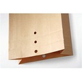 FLEXIPAK, Flexipak Faltenbeutel Kraftpapier, braun, 160mm x 50mm x 345mm, 2FHMFB00006, (250 Stück)